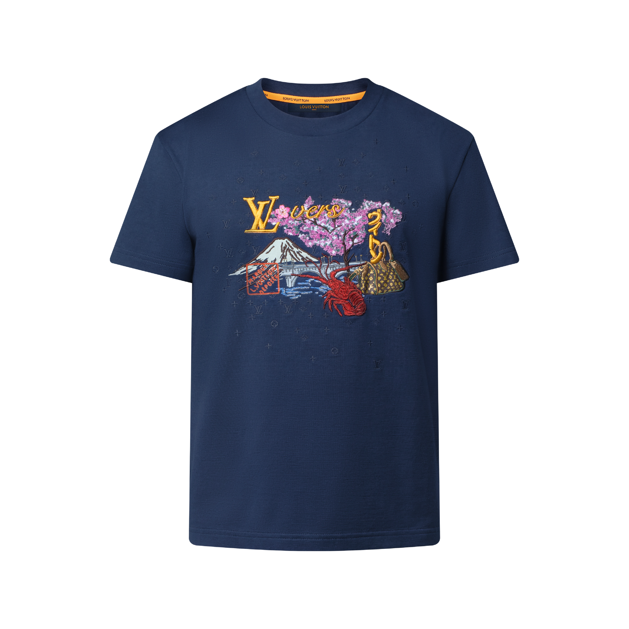 Embroidered T-Shirt - Men - Ready-to-Wear | LOUIS VUITTON ®